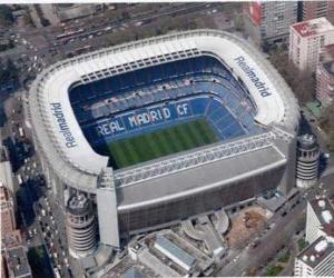yapboz Santiago Bernabéu - Real Madrid Stadı -